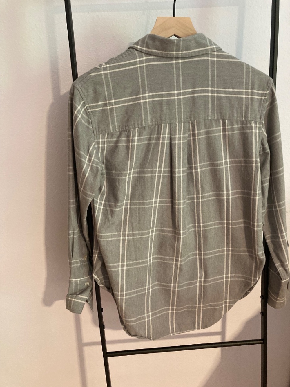 Madewell windowpane plaid button down shirt xxs - Picture 2 of 3